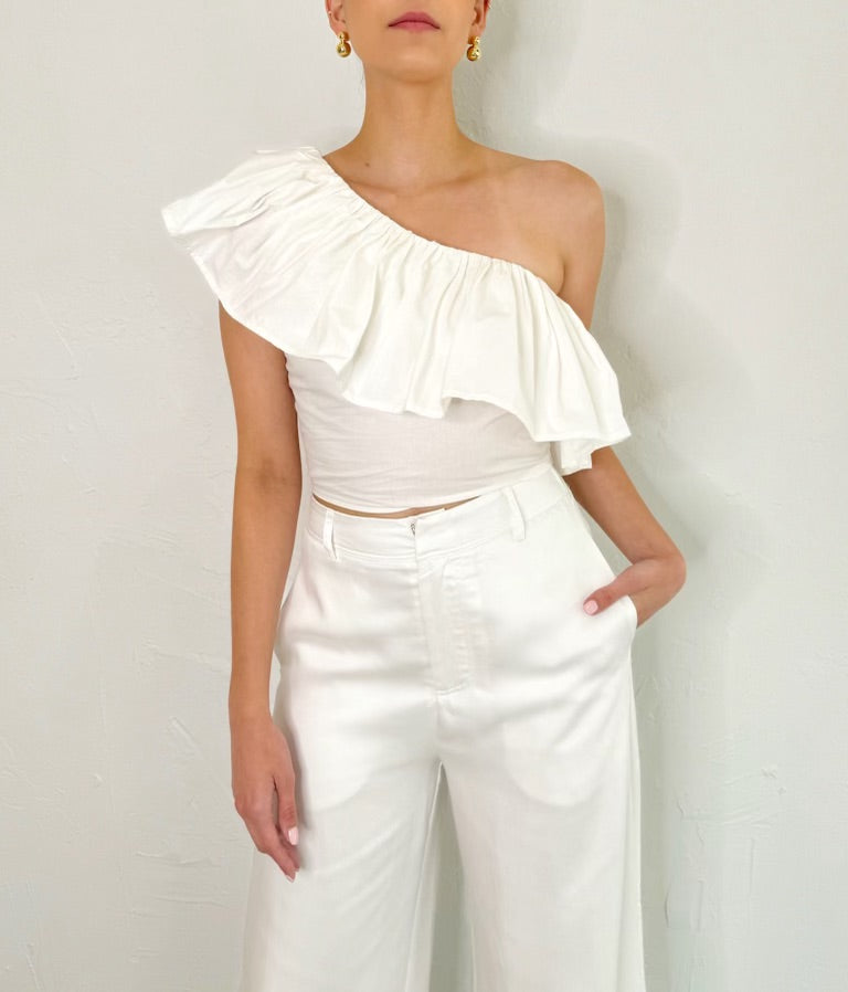 Natalia Top in Off White