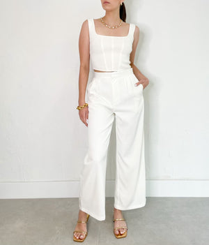 Leola Pants in Ivory