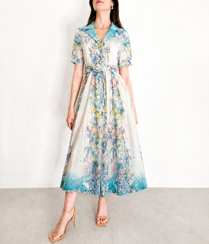 Lucy dress in Ocean