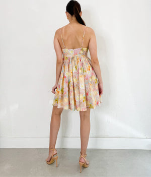 Tony Dress in Pink Multi
