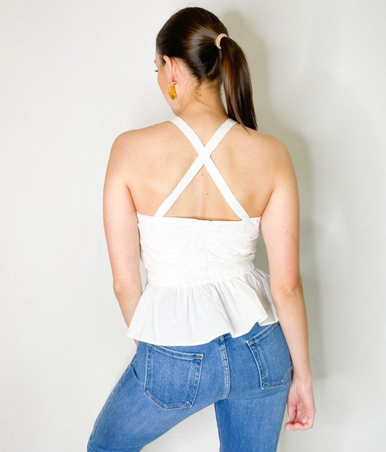 Kelsey Top in White