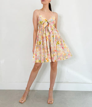 Tony Dress in Pink Multi