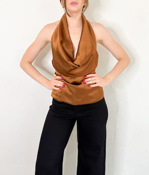 Veronica Top in Copper