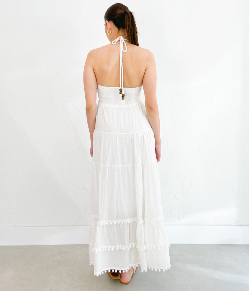 Bonnie Dress in White