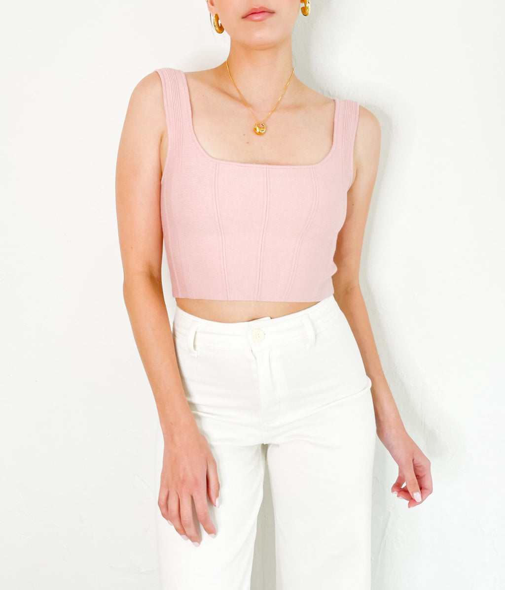 Millie Top in Blush