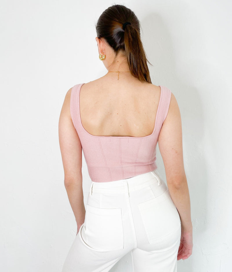 Millie Top in Blush