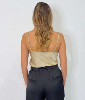 Cami Top in Taupe