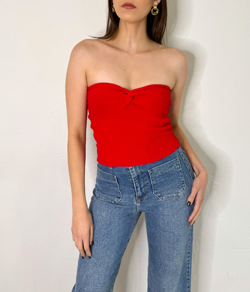 Megan Top in Red