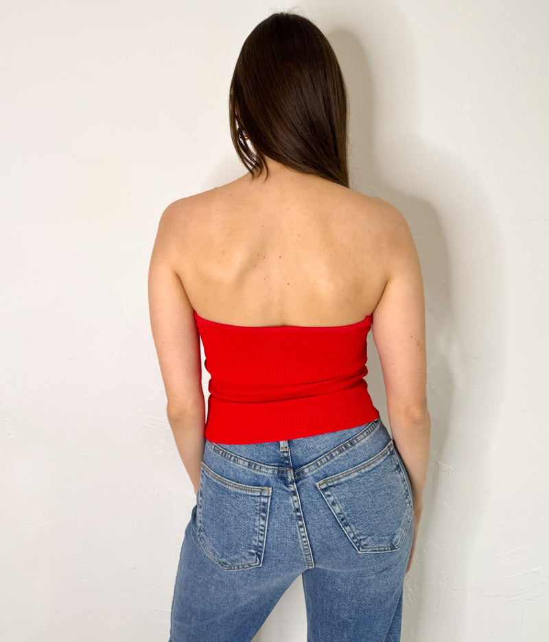 Megan Top in Red