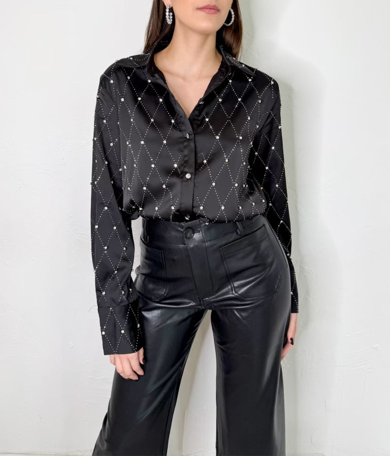 Emory Top in Black