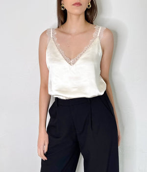 Grace Top in Cream