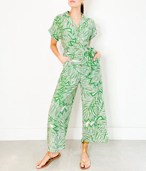 Lucy Jumpsuit in Green