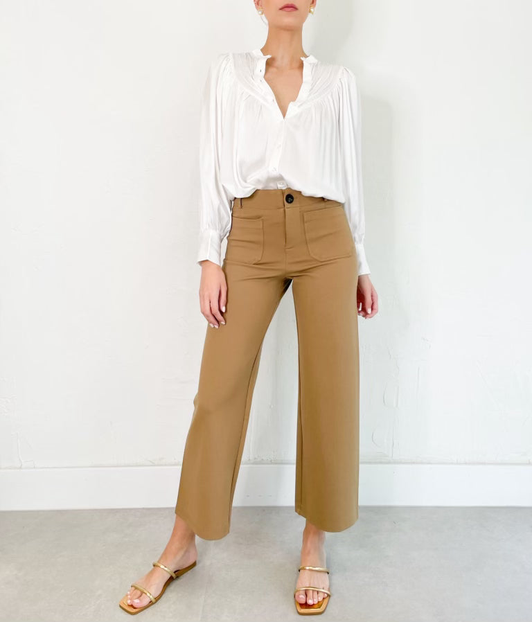 Nicole Pants in Mocha