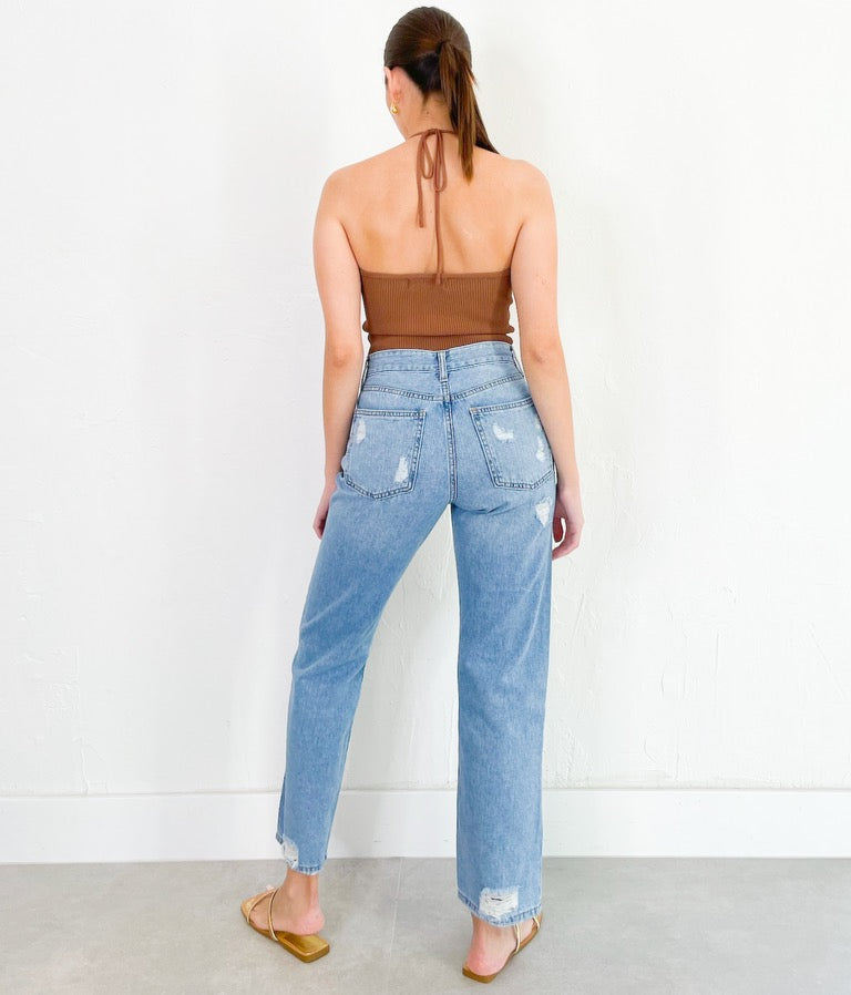 Vicky Pants in Denim