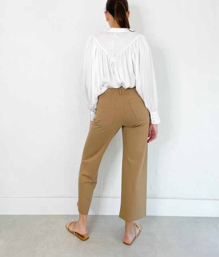 Nicole Pants in Mocha