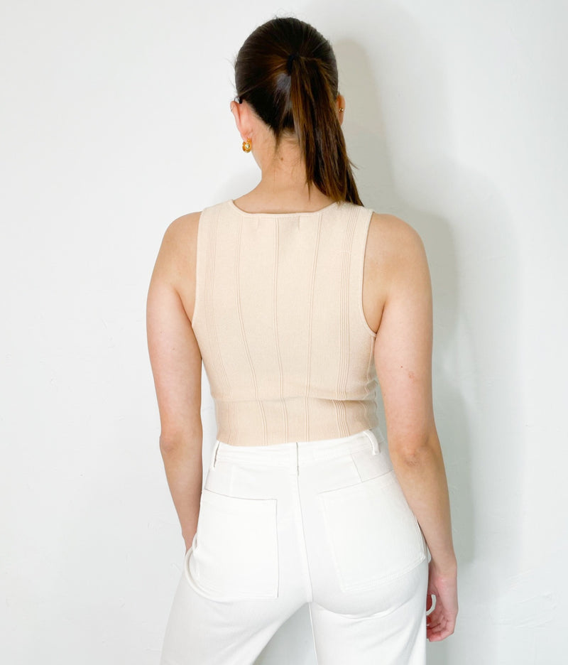 Maila Top in Cream