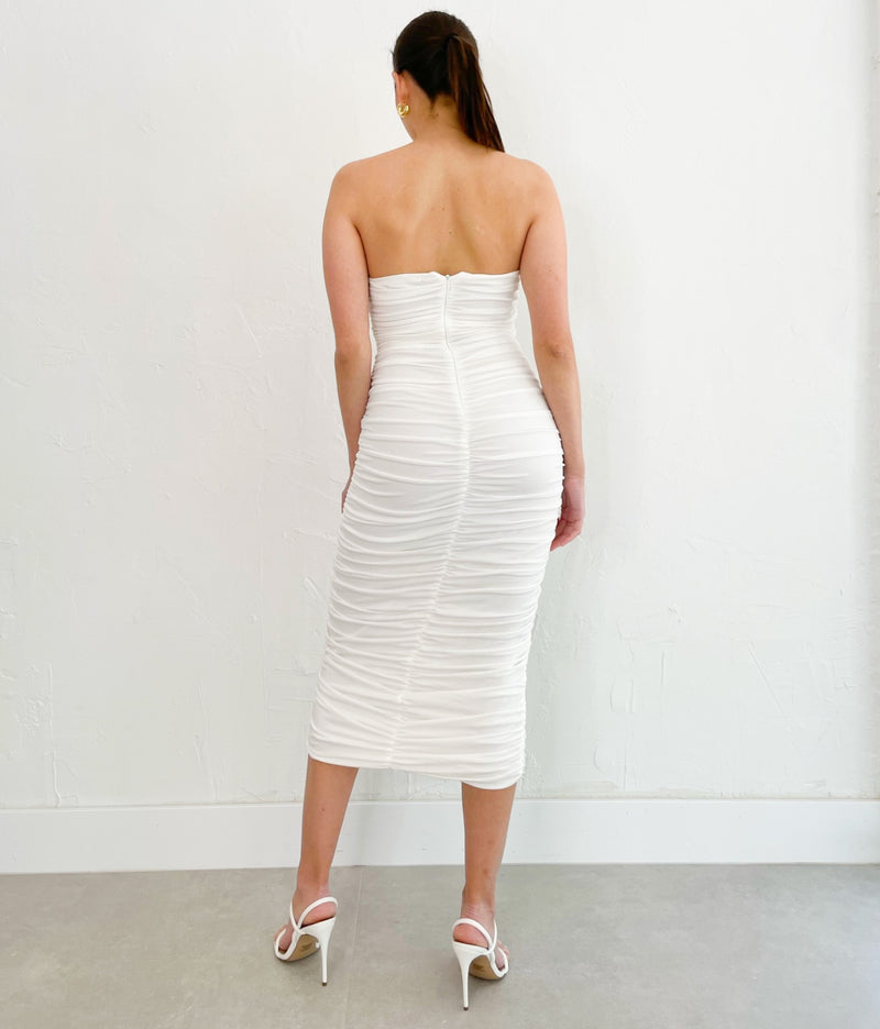 Katerina Dress in Off White