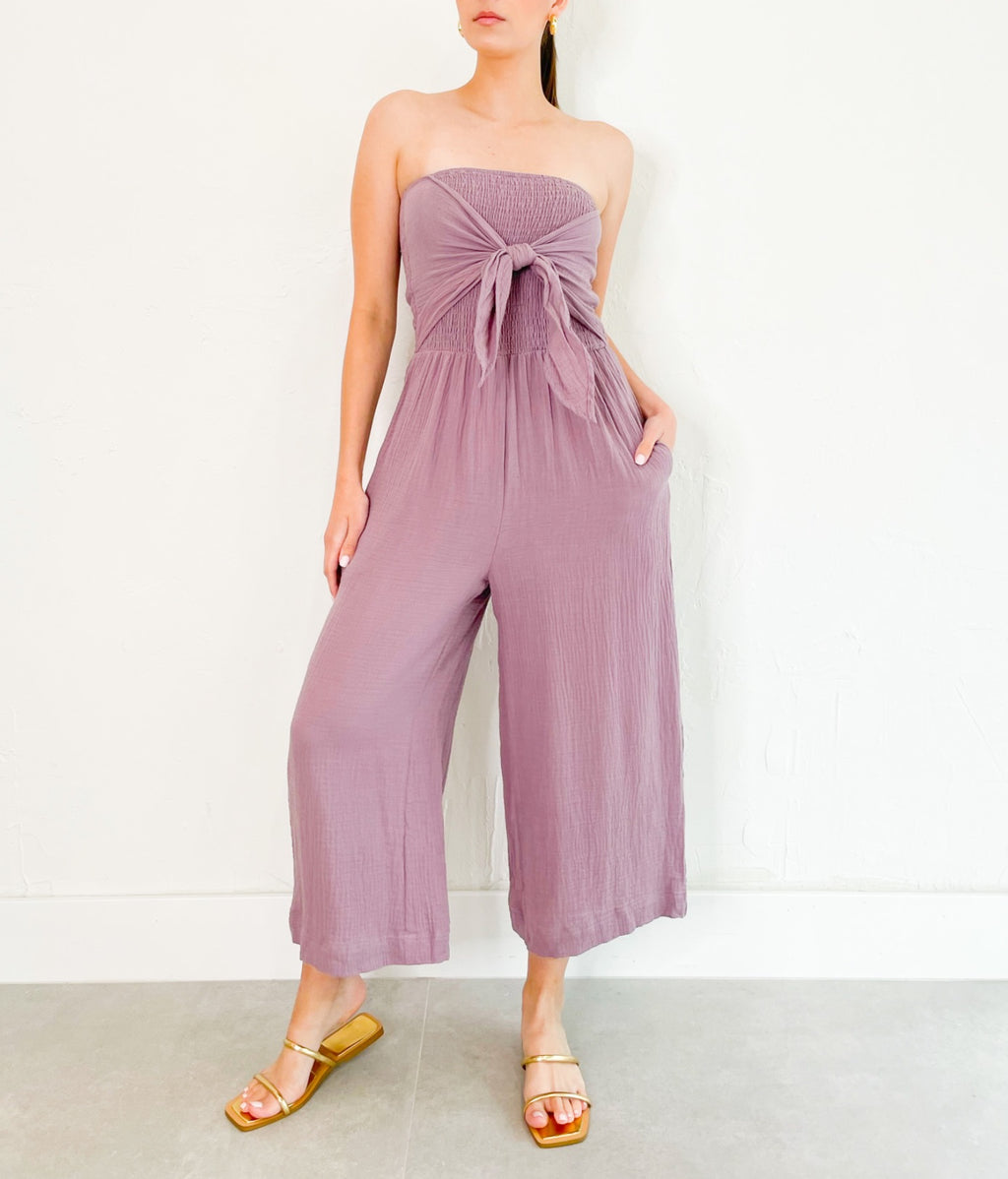 Leslie Jumpsuit in Lilac