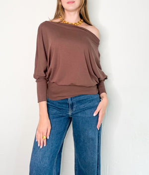 Megan Top in Sable