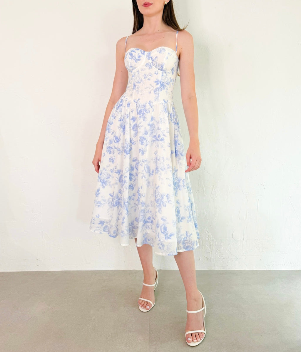 knee length dresses for ladies Alisha Midi Dress main image 0