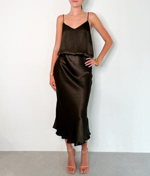 Amely Set in Moss Brown