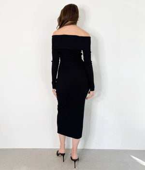 Hallie Dress in Black