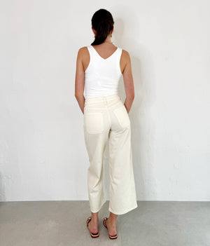 Lily Jeans in Off White