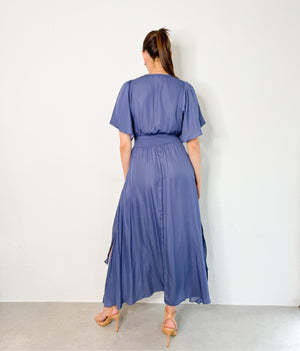 Alina Dress in Indigo