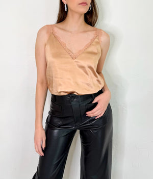 Grace Top in Almond