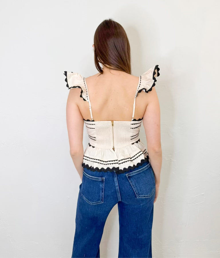 Florence Top in Natural