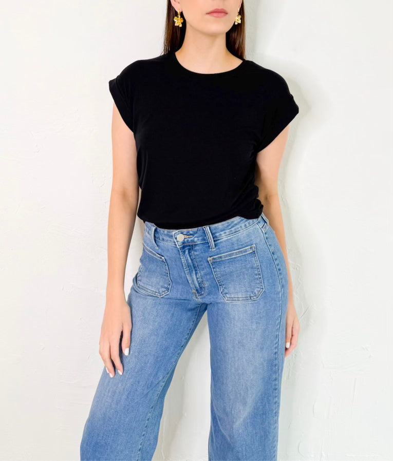 Mattie Top in Black