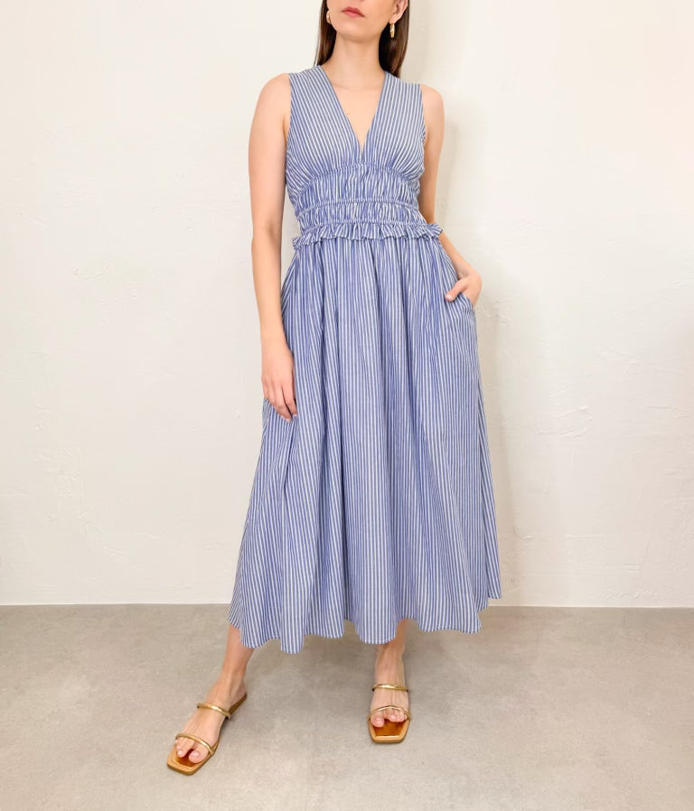 Alba Dress in Denim