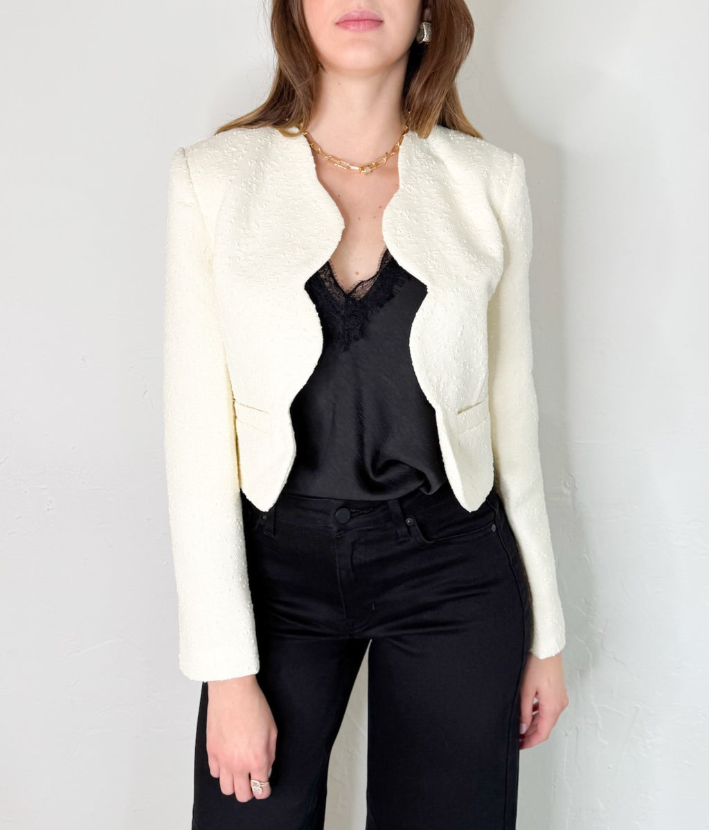 Emily Jacket in White