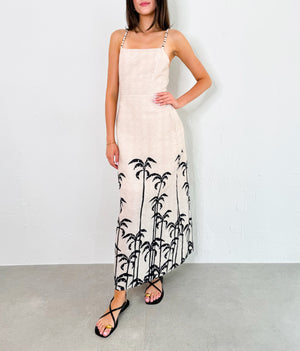 Ella Dress in Beige