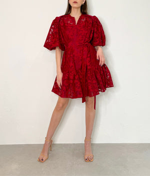 Bree Dress in Red