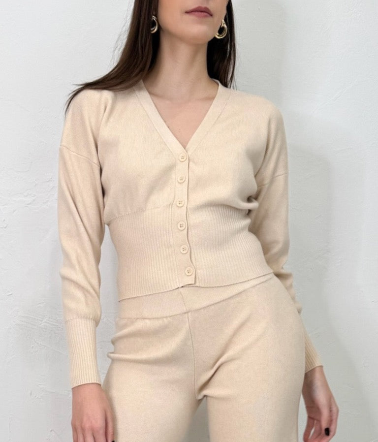 Lila Top in Latte