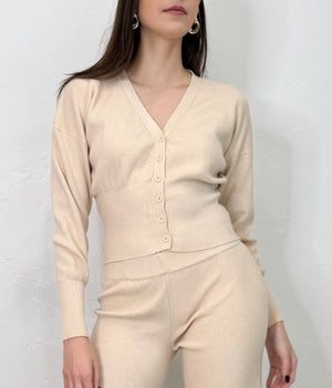 Lila Top in Latte