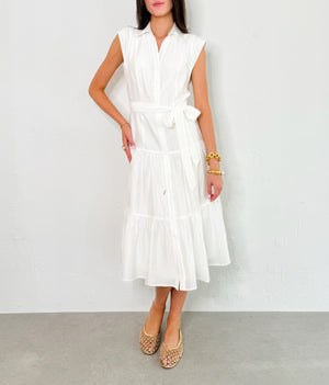 Jill Dress in White