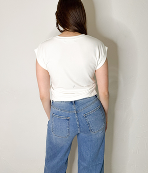 Mattie Top in White
