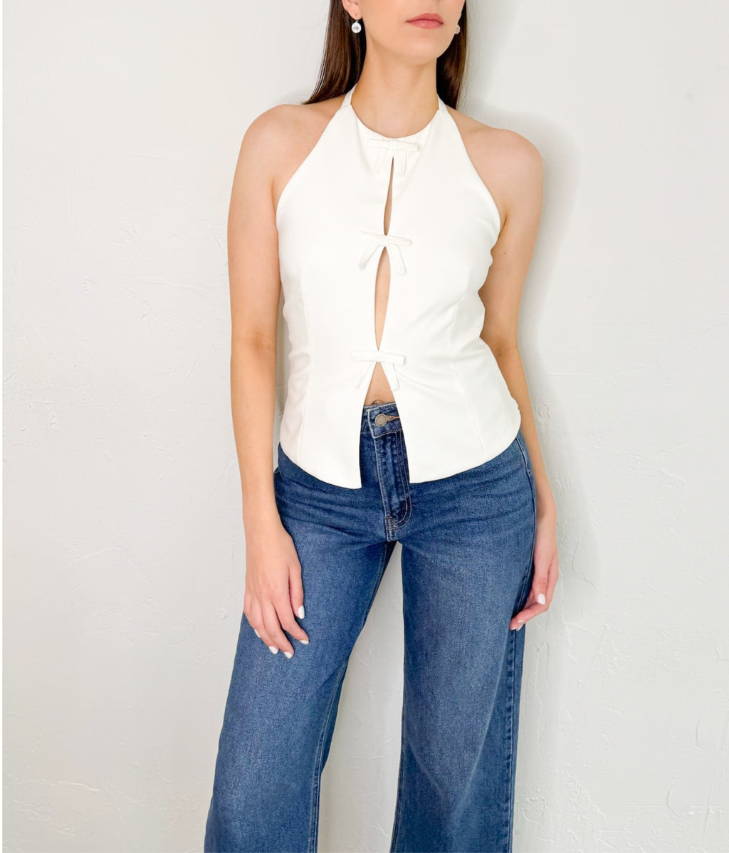 Rubi Top in Off White