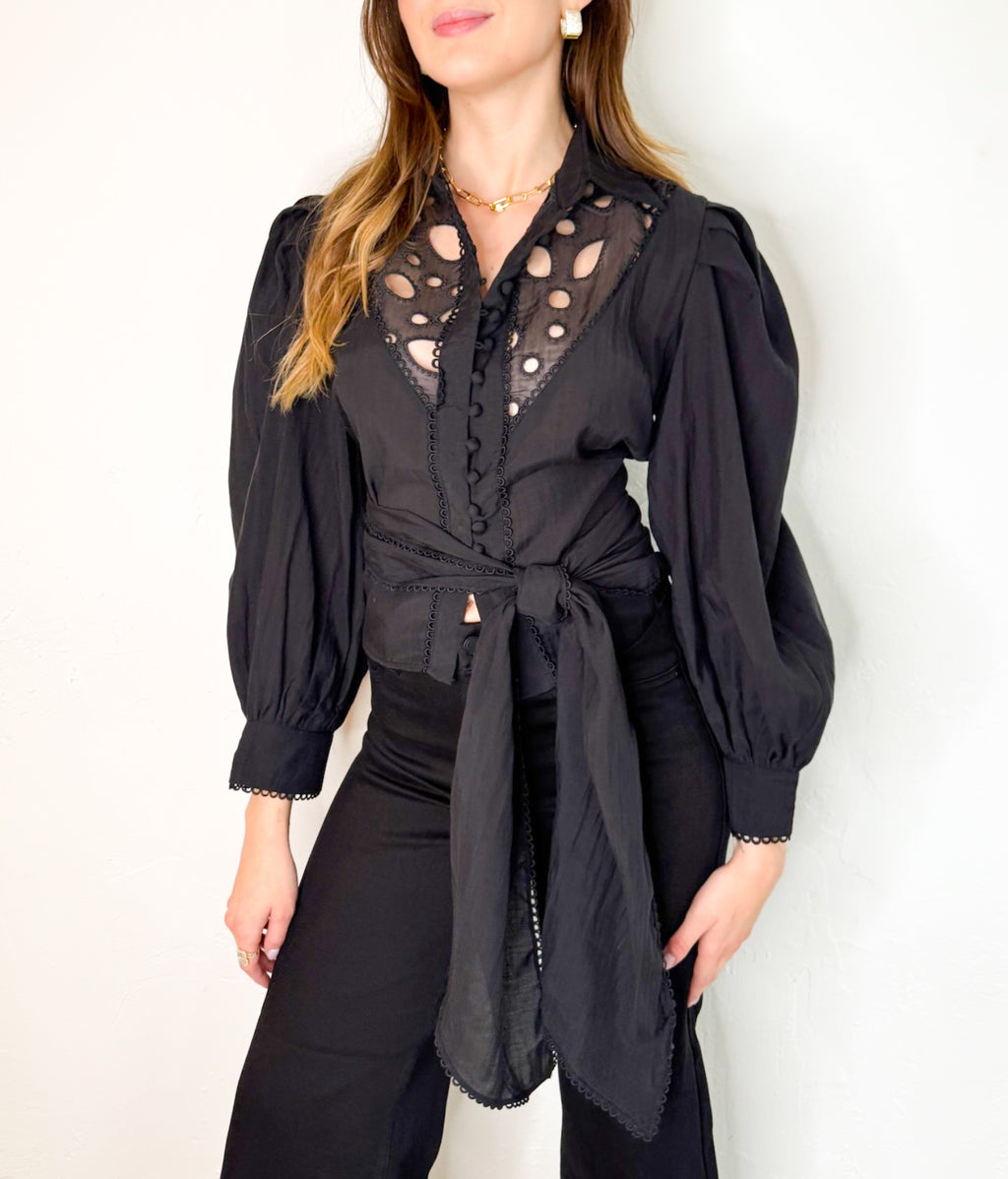 Alina Top in Black