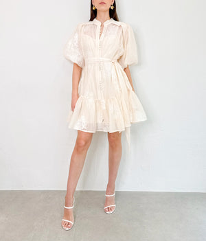 April Dress in Ivory