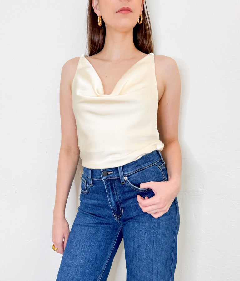 Tara Top in Eggshell