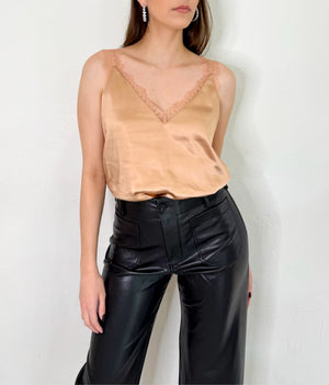 Grace Top in Almond
