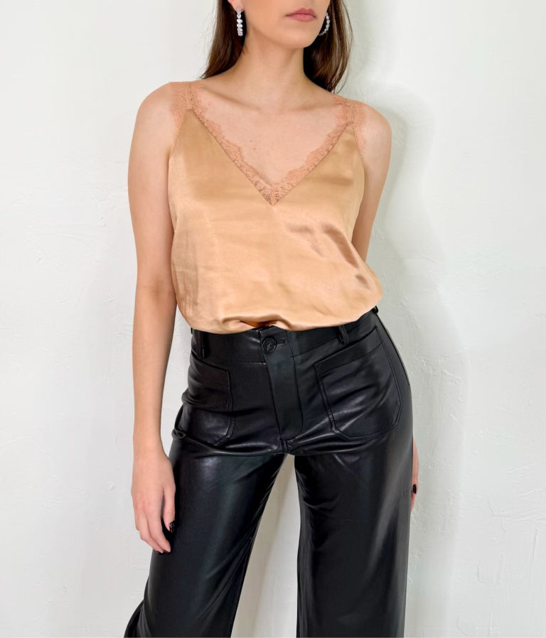 Grace Top in Almond