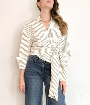 Ella Top in Brown
