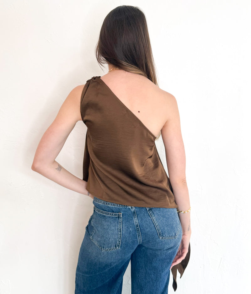 Royce Top in Chocolate