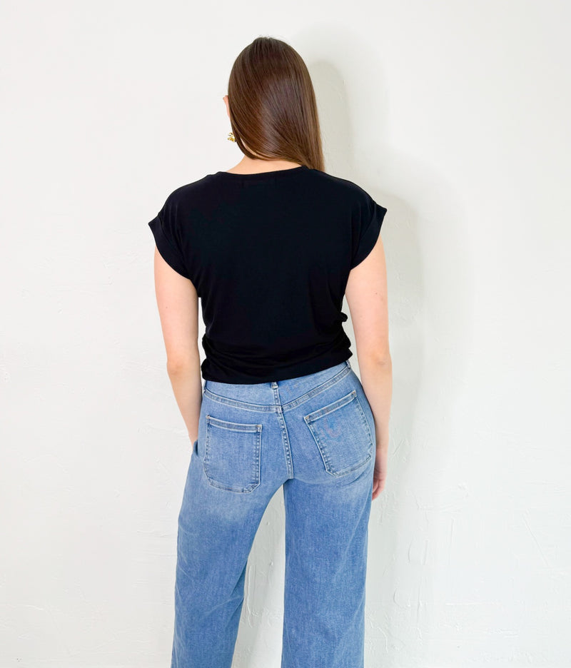 Mattie Top in Black
