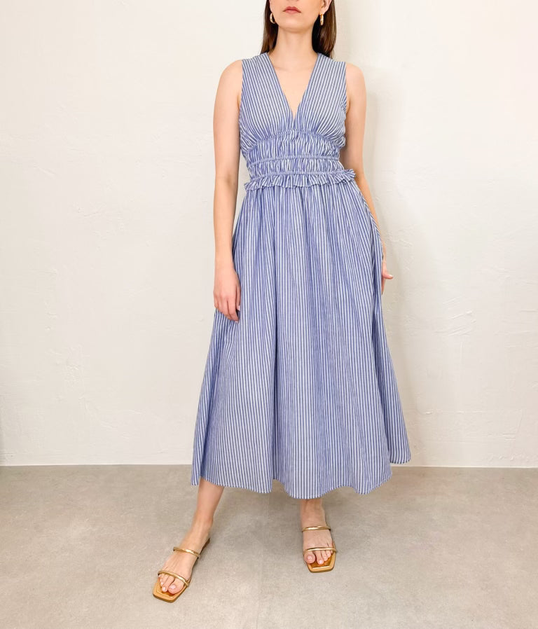 Alba Dress in Denim