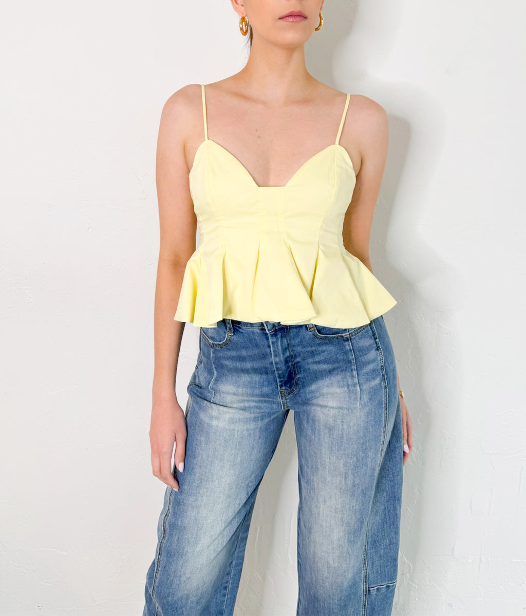 Kaia Top in Lemonade